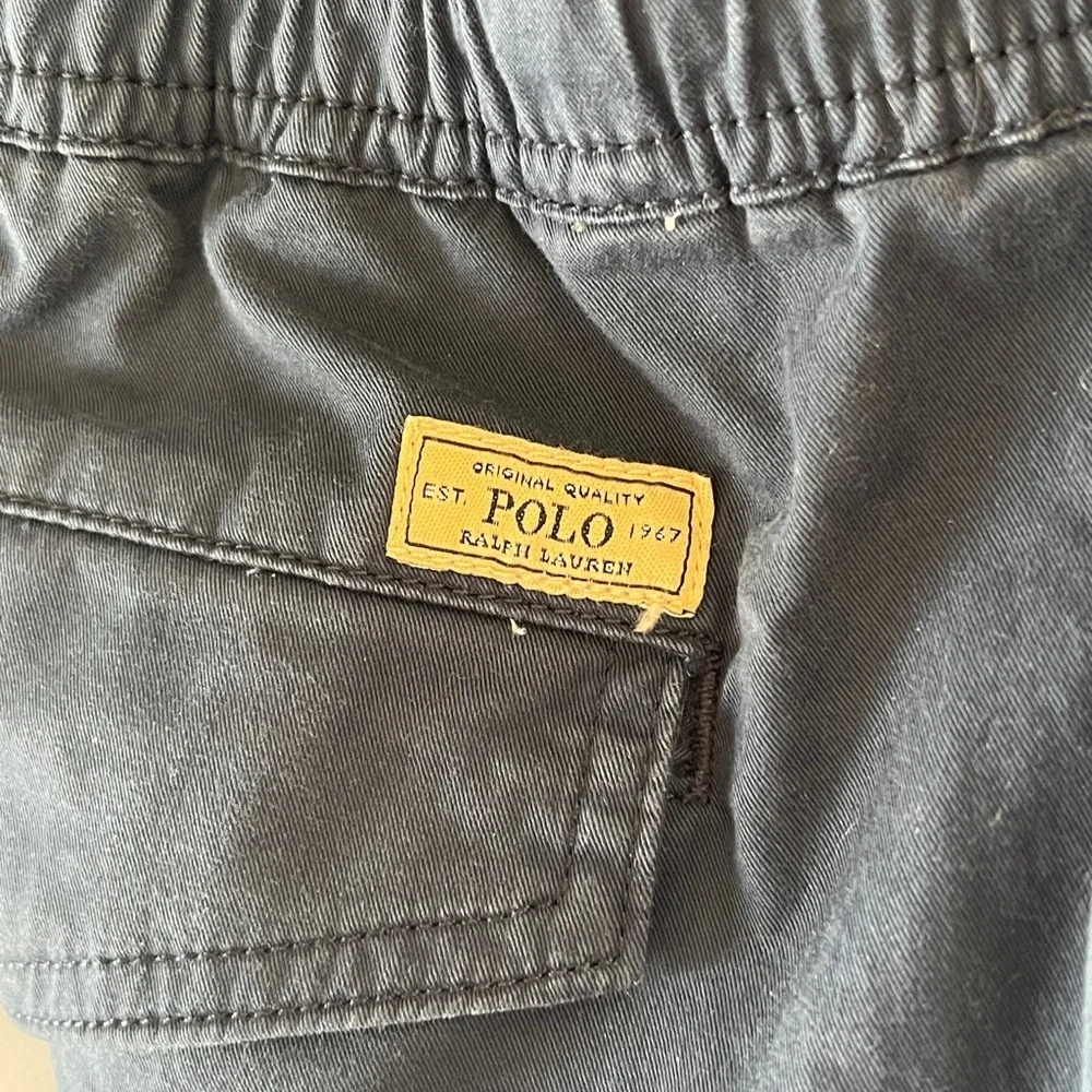 Polo Ralph Lauren Women's Chino Cargo Jogger Pants in Navy Blue medium